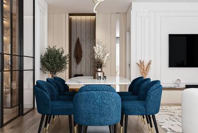 Apartament cu 4 camere decomandat, mobilat în Nord