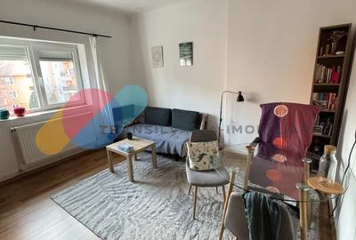 Apartament cu 2 camere semidecomandat, mobilat în Dâmbul Rotund