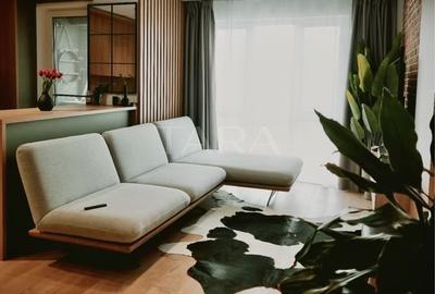 Apartament cu 2 camere semidecomandat, mobilat în Vest