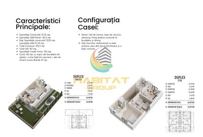 Pallady vila tip DUPLEX  4 camere 105 mp GATA DE MUTARE - 2