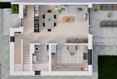 Duplex modern 102 mp | 4 camere | Teren 300 mp | Șura Mica - 4