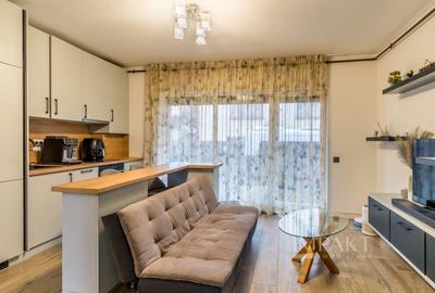 Apartament cu 3 camere semidecomandat, mobilat în Baciu