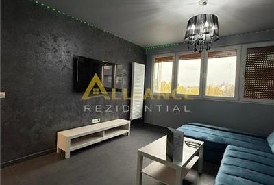 Apartament cu 2 camere semidecomandat, mobilat în Giurgiului