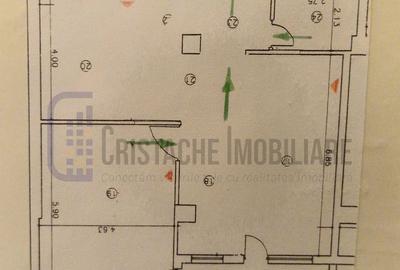 Birou, 100 mp, 3 camere, centrala proprie, Biharia Office Building - 5