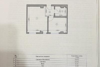 Apartament de 2 camere Militari Residence - 12