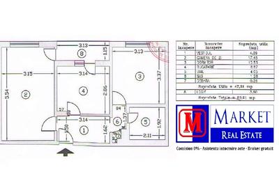 Apartament 2 camere - Metrou Aparatorii Patriei (800 metri) - 1