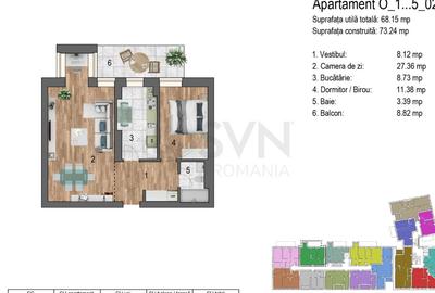 REA1025185 Apartament 2 camere I Nerva Traian l Ansamblu Rezidential - 3