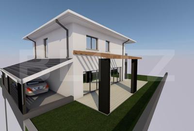 Casă individuală cu 4 camere în Dezmir