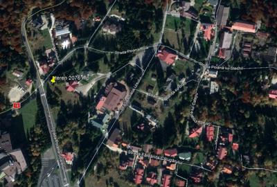 TEREN in suprafata 2.076 mp situat Central in Poiana Brasov,  utilitati! - 1