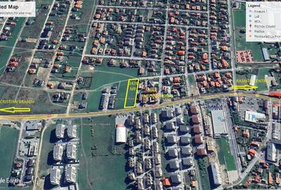 Teren Construcții intravilan de 2426 mp, în Primăverii