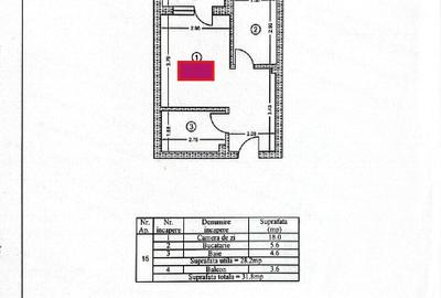 Garsoniera studio | Bloc 2022 | Complet mobilat | 0% comision | Sector4 - 7