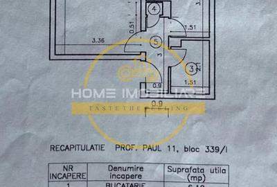 🏠Apartament cu 1 camera, 33mp, etaj 2/4 / Decomandat // 📍 Bucsinescu - Padurii - 7