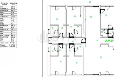 REA1027668 Apartament 5 camere I 241 mp utili I 2 locuri de parcare I Kiseleff - 16