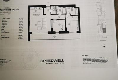 Apartament 3 camere - Complex The Ivy - loc parcare - 18