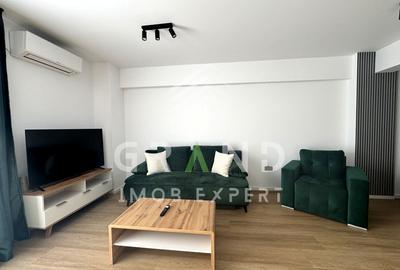 Garsonieră open-space_feminine, mobilată în Mănăștur