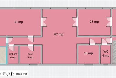 Spațiu Premium Luminos (160 mp) – Etaj 1 | Scară Privată | Birouri | Central - 16