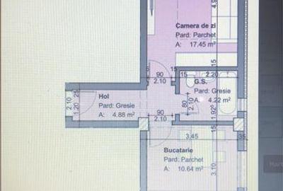 Apartament o camera de vanzare 37 mp utili + Loc parcare inclus! - 7