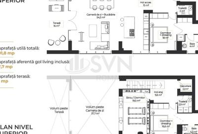 REA1027575 Apartament tip loft I 4 camere I Design industrial in Floreasca - 17