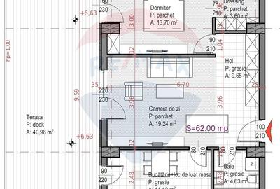 Apartament modern 2 camere | Terasă 40 mp | Soporului - 8