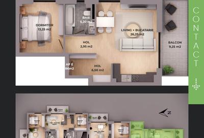 Voluntari -Pipera- nemobilat- Resinence5 Forest- Loc parcare - Comision 0% - 11