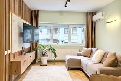 APARTAMENT CU TERASA RENOVAT DE LA 0 IN IMOBIL SOLID LANGA PARCUL CISMIGIU - 1