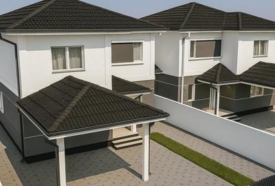 Duplex cu 5 camere, despartit prin camera tehnica - 365 mp teren - 1