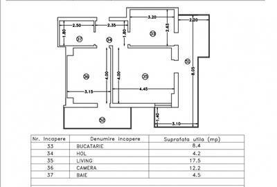 1000 euro/mpc Apartament mobilat si utilat decomandat FINALIZAT - 7
