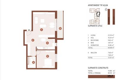 8.12 RESIDENCE - 2 camere Barbu Vacarescu Floreasca 260.000E, COMISION 0 - 4
