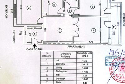 Apartament 4 camere în zonă centrală, pe Strada Armoniei - 1