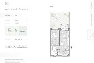 Bellemonde-Apartament in vila-2 camere - 3