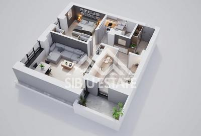 Apartament modern 2 camere, în complex nou - 6