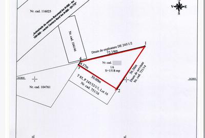 Teren Intravilan/ Corbeanca/ Padurea Petresti - 1