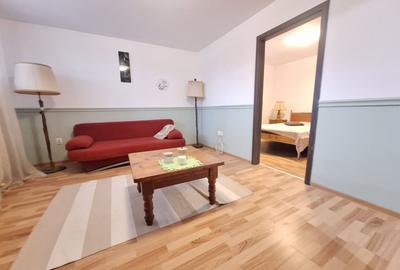 Apartament cu 2 camere semidecomandat, mobilat în Bună Ziua