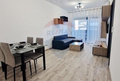 Apartament cu 2 camere semidecomandat, mobilat în UTA