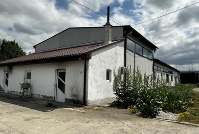 DEPOZIT 450 mp. Birouri Hala si TEREN Imprejmuit 4077 mp Asfalt - Utilitatile - 17