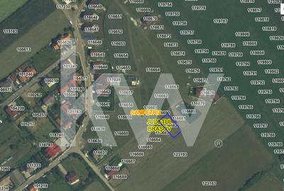 Teren intravilan 585mp Sânpetru, panoramă Lempes si padure, Comision 0% - 12