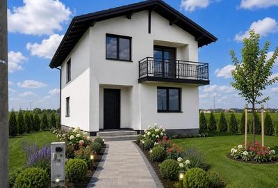 Casa P+E, Zimand Cuz, la rosu /finisata 97.000Eur - 1