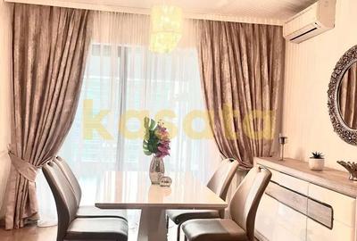 Apartament cu 2 camere semidecomandat, mobilat în Barbu Văcărescu