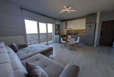 Apartament cu 2 camere semidecomandat, mobilat în Florești