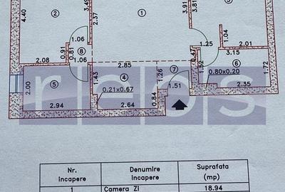 VANZARE 3 CAMERE | 68 MP UTILI | COSMOPOLIS - 14