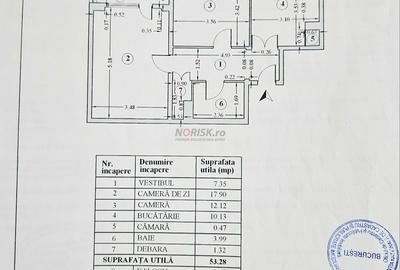 2 Camere Dorobanți | Polonă | 56MP | Decomandat | 1982 | Metrou | Parter - 7