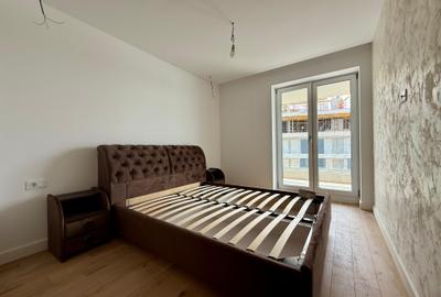 2 CAMERE CU 2 BAI 72mp Etaj 4 Partial Mobilat Lebada Lake Residence - 3
