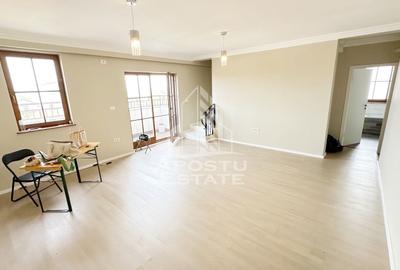 Apartament cu 3 camere semidecomandat, mobilat în Giroc
