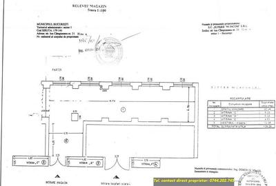 Spatiu comercial DE INCHIRIAT - str. Ion Campineanu 31, Bucuresti -- 130 mp - 16