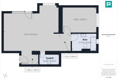 Apartament nou cu 2 camere în Moșnița Nouă - 8