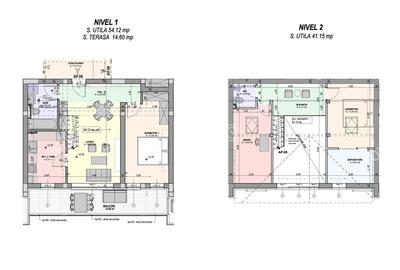 Penthouse cu 4 camere mobilat si utilat complet zonaTurnisor Sibiu - 14