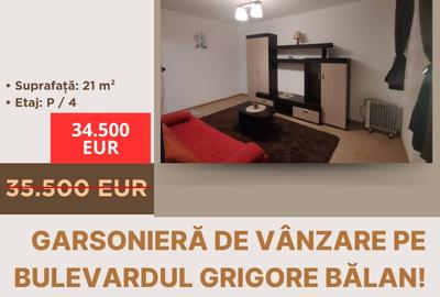 Garsonieră de vânzare pe bulevardul Grigore Bălan! - 1