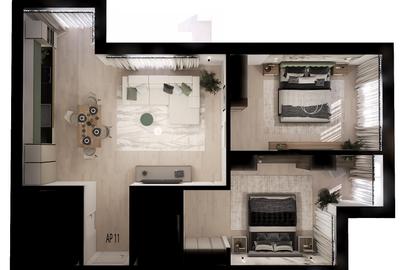 MTM PIPERA LAKE* APARTAMENT CU 3 CAMERE* FAZA II* POMPE DE CALDURA - 8