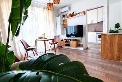 Apartament cu 2 camere semidecomandat, mobilat în Nicolae Grigorescu