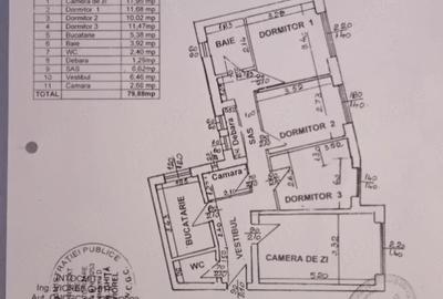 Tineretului Trestiana Apartament 4 camere - 9